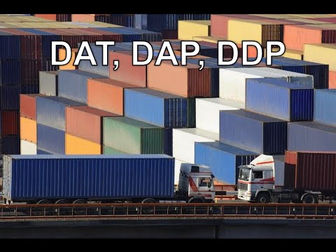 Incoterms Definitions DAT, DAP, DDP - Universal Shipping News