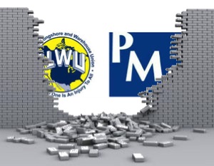계약 연장에 관한 ILWU PMA 회의