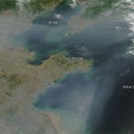 NASA Image of Pollution Haze Over China