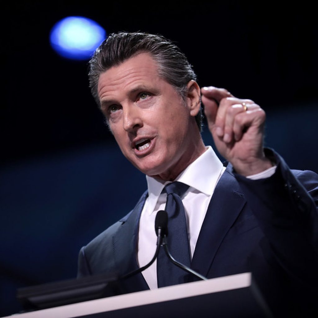 CA Governor Gavin Newsom picture by Gage Skidmore on flickr.