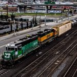 cargo train BNSF