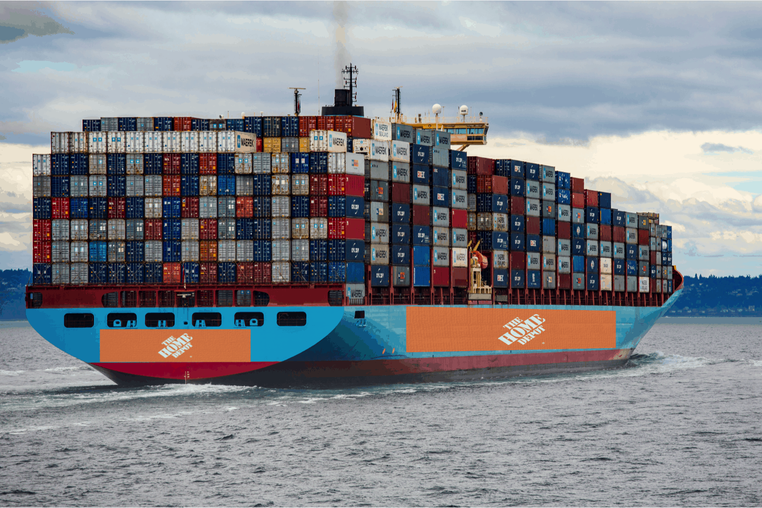Home Depot Container Ship