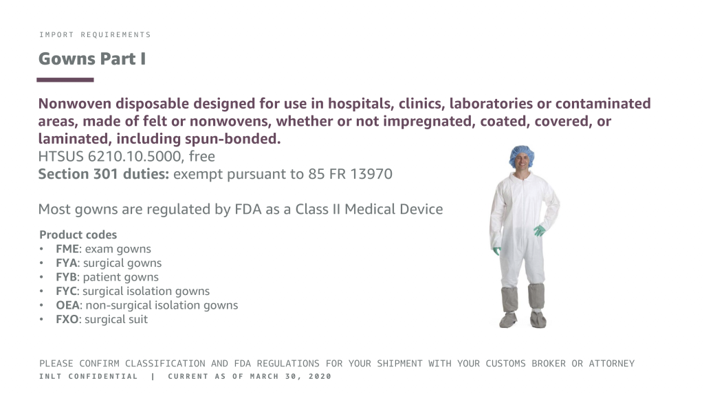 INLT Pandemic Supplies Webinar Gowns 1