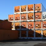 refrigerated "reefer" shipping containers