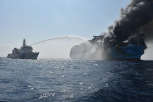 Maersk Honam fire