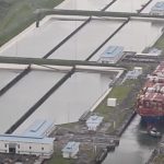 Panama Canal image from the Weather Channel