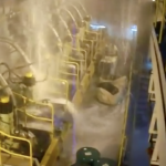Scrubber Malfunction Floods Ship Engine